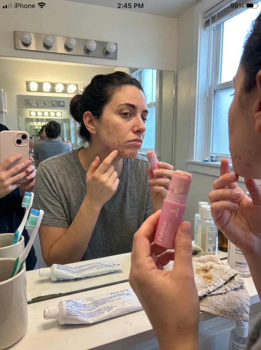 Customer photo — Polynae Polynae PDRN Collagen Volume Balm — showing the issue, 2-star review.