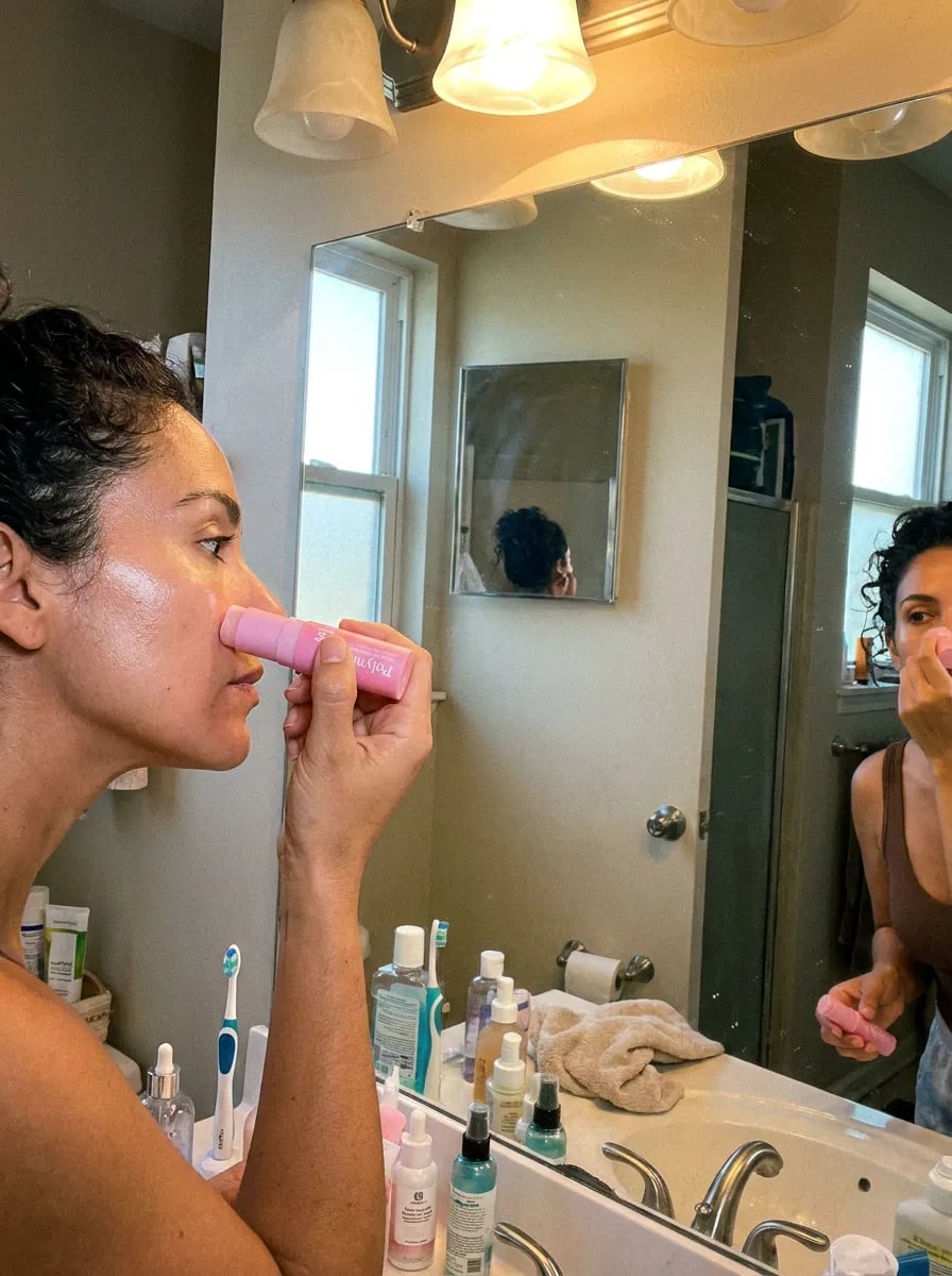 Customer photo — Polynae Polynae PDRN Collagen Volume Balm — product in use, 5-star review.