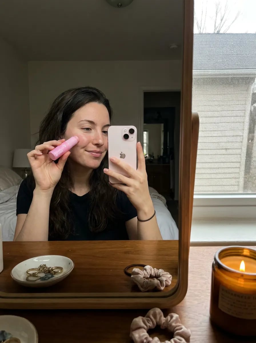Customer photo — Polynae Polynae PDRN Collagen Volume Balm — product in use, 5-star review.
