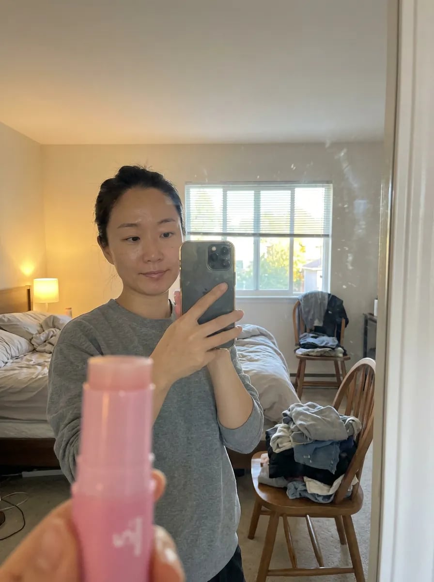 Customer photo — Polynae Polynae PDRN Collagen Volume Balm — showing the result, 5-star review.